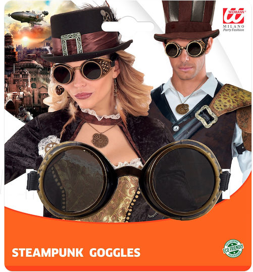 Αξεσουαρ Γυαλια Steampunk Bronze