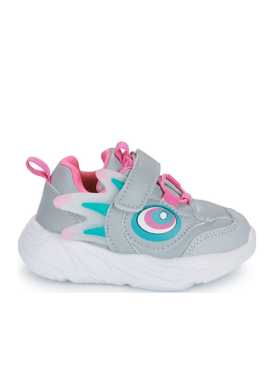 Kinder Sneakers mit Klettverschluss Gray