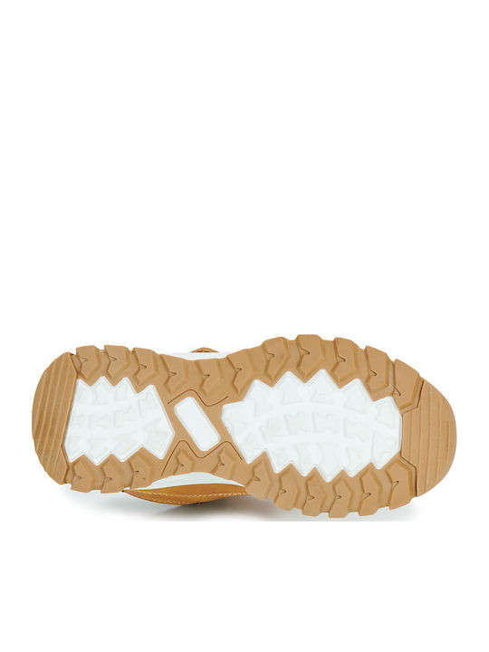 Kinder Sneakers Hoch mit Klettverschluss Braun