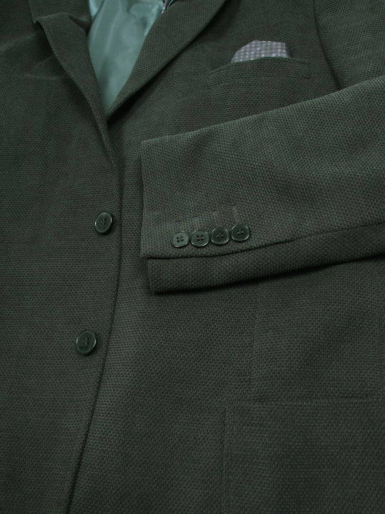 Winter Herrenanzugsjacke Grün