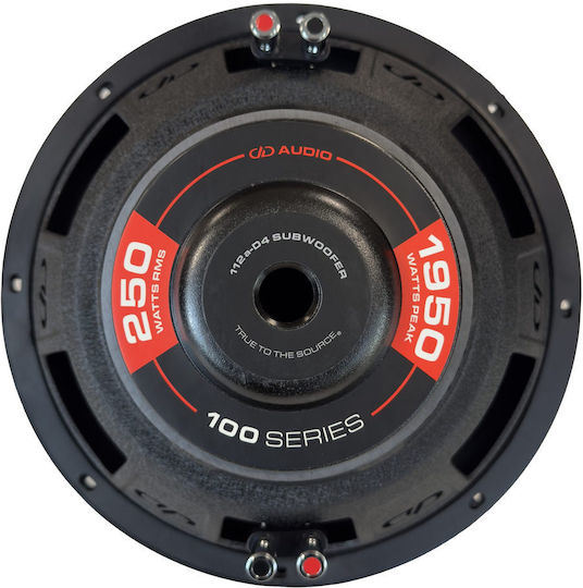 DD Audio Subwoofer Auto 12" 100W RMS