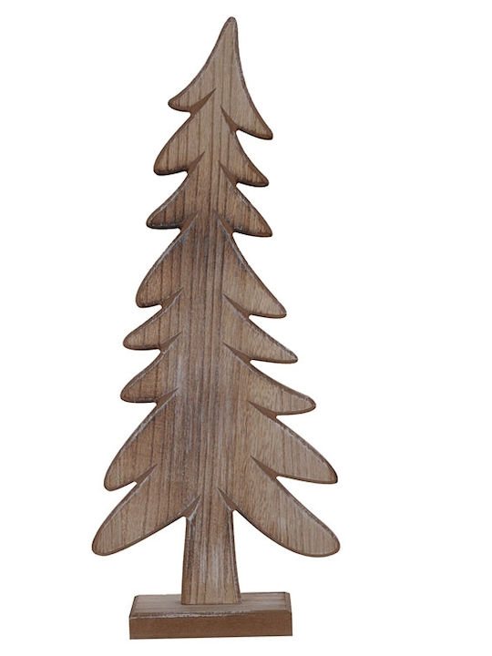 Christmas Decorative Wood Tree 47.5cm White