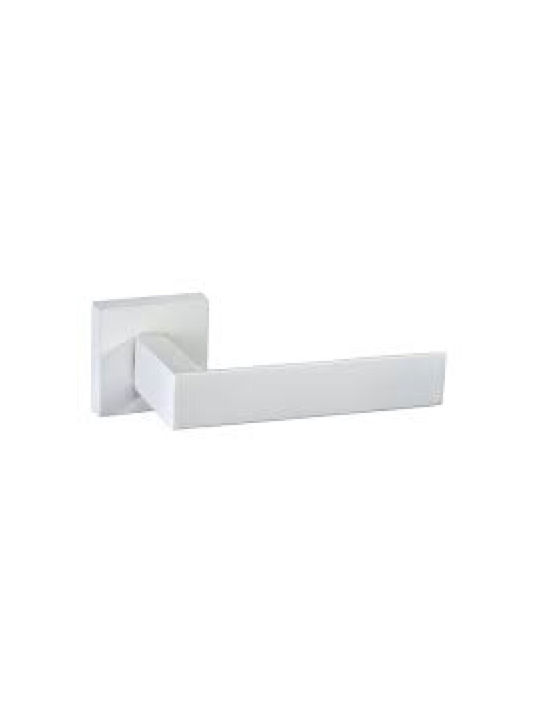 Best Design Lever Front Door with Plate Left (Center Distance 135mm) Sahara