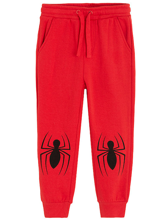 Kids Sweatpants Red/Black 2pcs Spiderman Marvel
