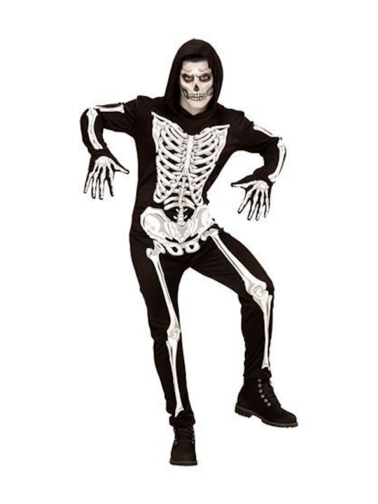 Widmann Costume de Carnaval pentru Adulți Bărbat Skeleț 495