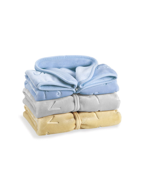 Belpla Winter Baby Schlafsack Ster Grau
