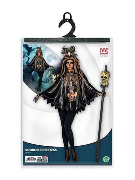 Carnival Costume Voodoo Priestess Poncho