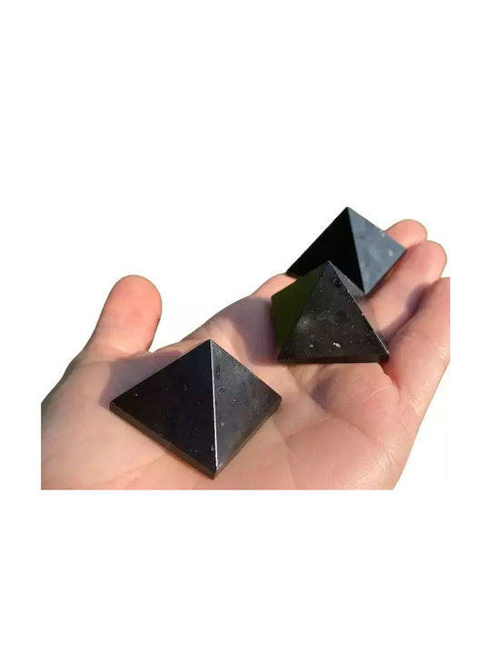 Piramidă de Turmalină Neagră Naturală ±2.5x3cm