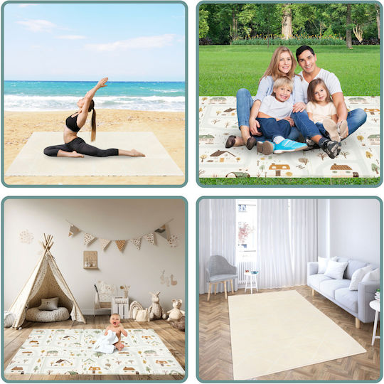 Mamabrum Beige für 0++ Monate (LxBxH) 180x120x1cm