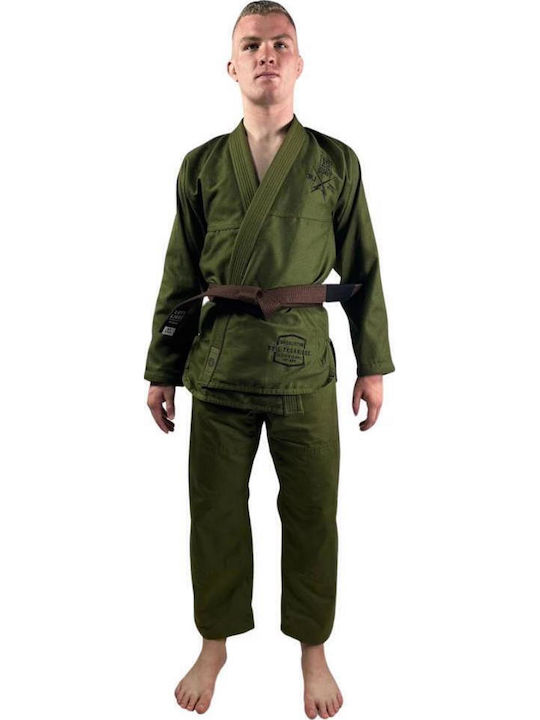 Soiltecnique Ανδρική Ζακέτα Brazilian Jiu Jitsu Πράσινη