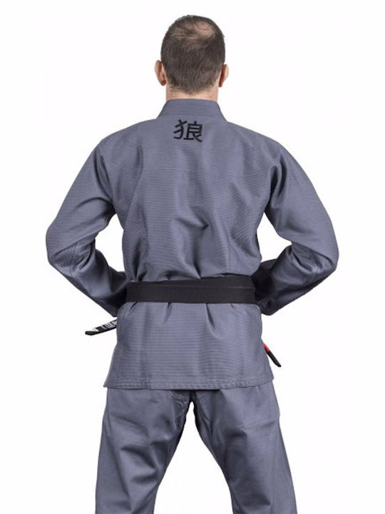 Okami Men's Brazilian Jiu Jitsu Uniform Gray