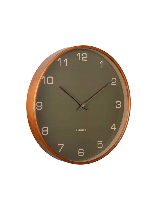 Karlsson Ceas De Perete Verde Ø40cm