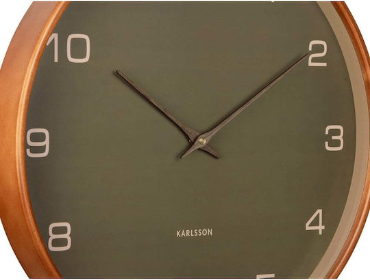 Karlsson Ceas De Perete Verde Ø40cm