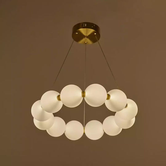 Avalon Chandelier Matte Gold Elbulgaria Led 60w 3000-6000k 2801r/12 Cp