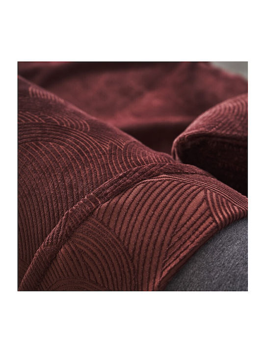 Gofis Home Nimbus Cuverturi Pentru Canapea 3 Locuri Jacquard 180x310cm Roșu 447/31