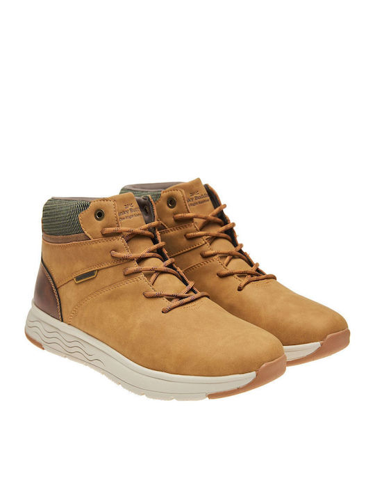 Funky Buddha Μποτάκια Casual Καφέ FBM010-020-08-HONEY