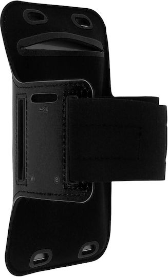 Sportarmband Smartphone Regenfestes Fenster Touch Verstellbarer Gurt Schwarz
