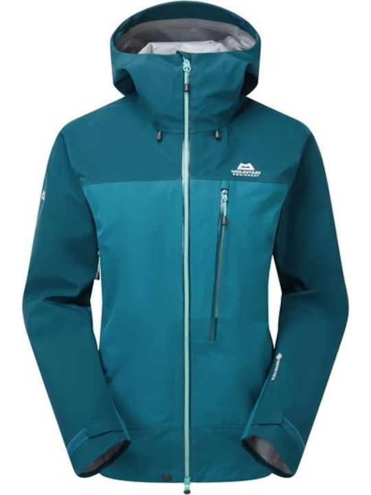 Κοντό Γυναικείο Μπουφάν για Χειμώνα Spruce - Deep Teal