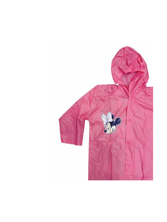 Disney Waterproof Kids Casual Jacket Coral