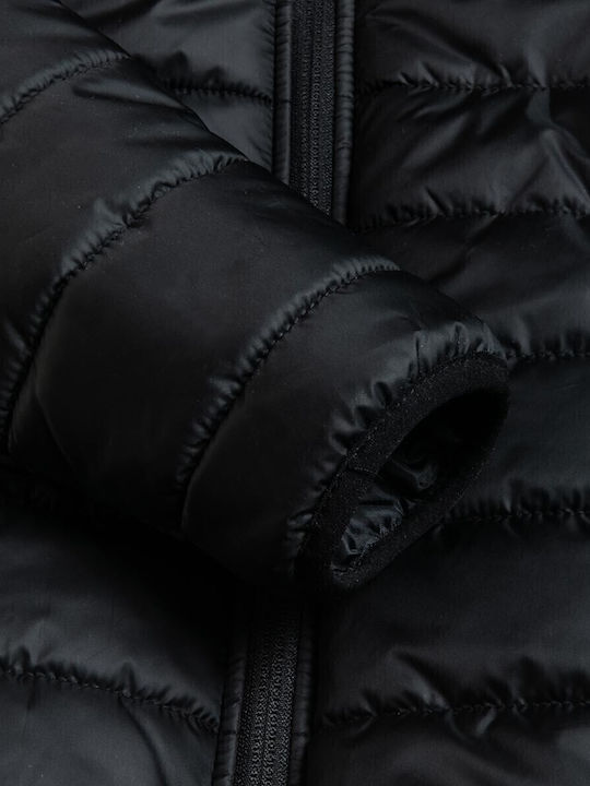 Kids' Casual Jacket with Hood Black