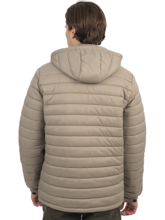 Rebase Jacke Puffer Gray