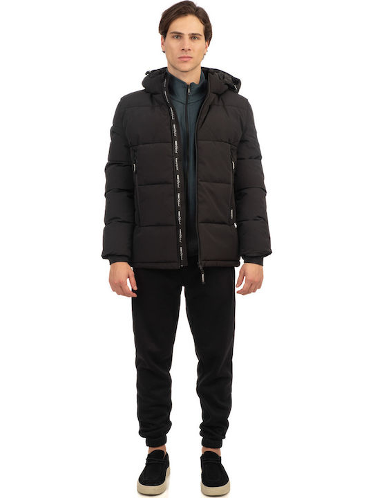 Jachetă de Iarnă Puffer Negru