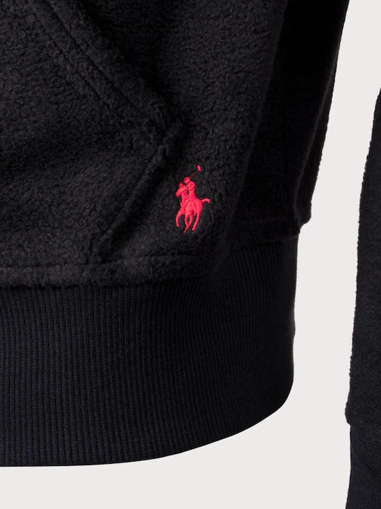 Ανδρική Ζακέτα Fleece Μαύρη