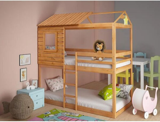 Bunk Single για Στρώμα 90x200cm