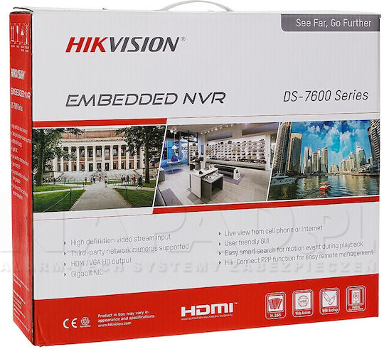 Hikvision Ds-7608nxi-k2/8p(d) Записващо устройство DS-7608NXI-K2/8