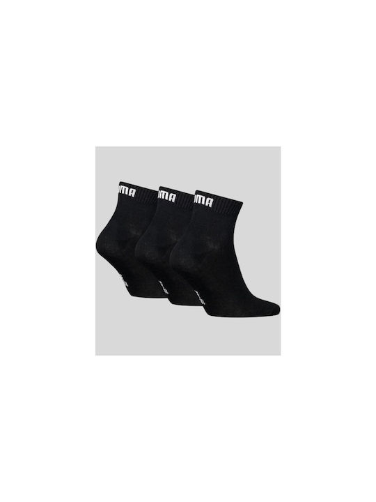 Puma Athletic Socks Black 3 Pairs