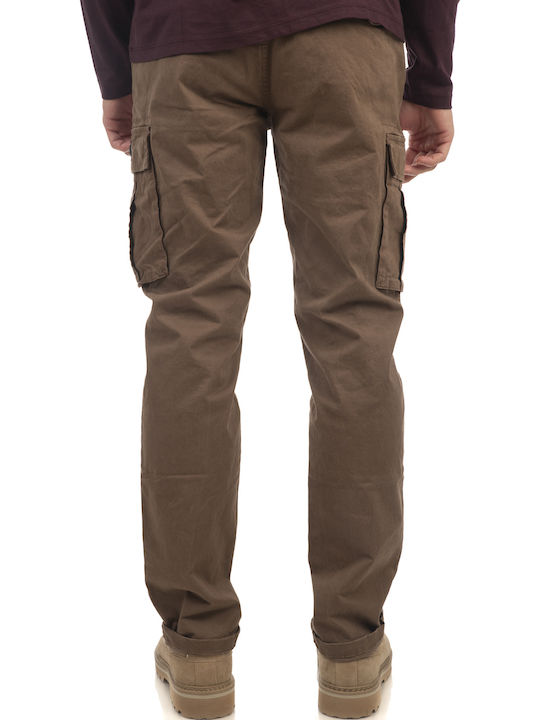 Hose Cargo Elastisch in Schlanker Passform Cigar
