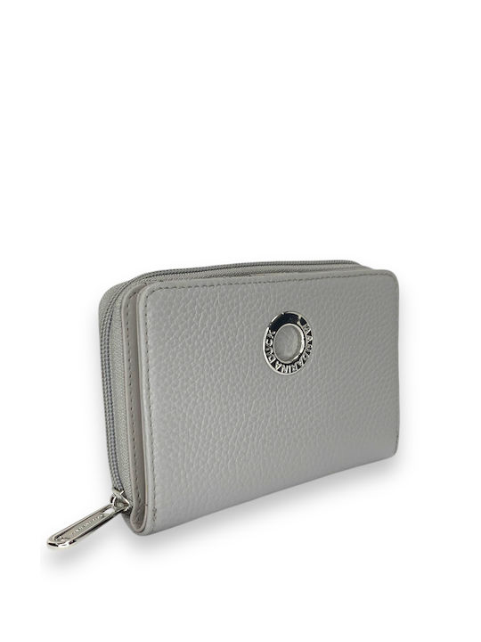 Mandarina Duck Small Leather Women's Wallet Gray