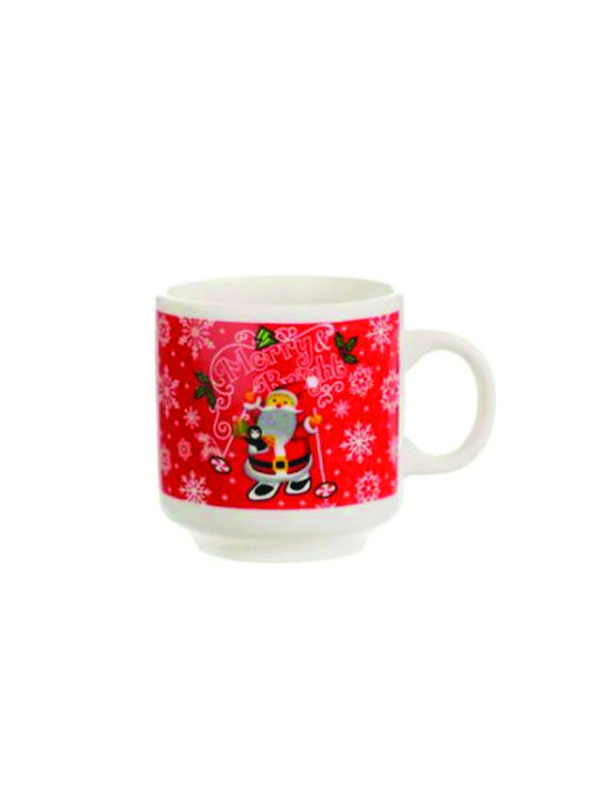 Weihnachtliche Becher Keramik Rot Weihnachtlich Becher Keramik Rot