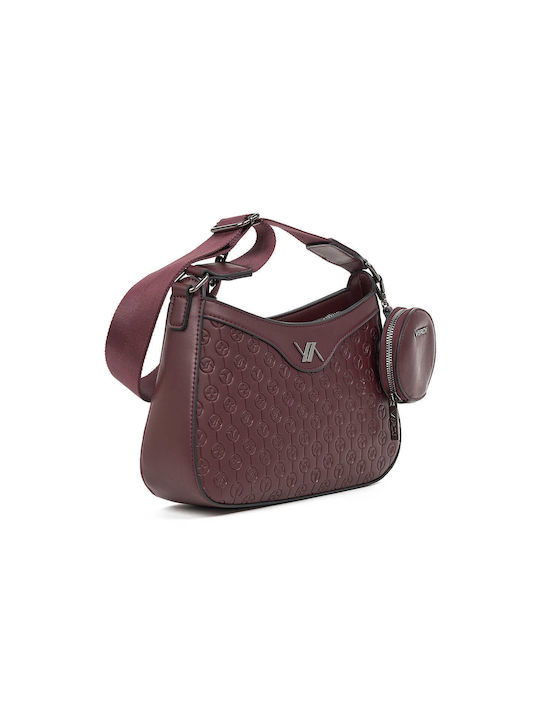 Verde Set Women's Bag Crossbody Burgundy