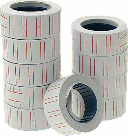 Deli 600 Self-Adhesive Label Rolls for Label Printer 21x12mm 1pcs