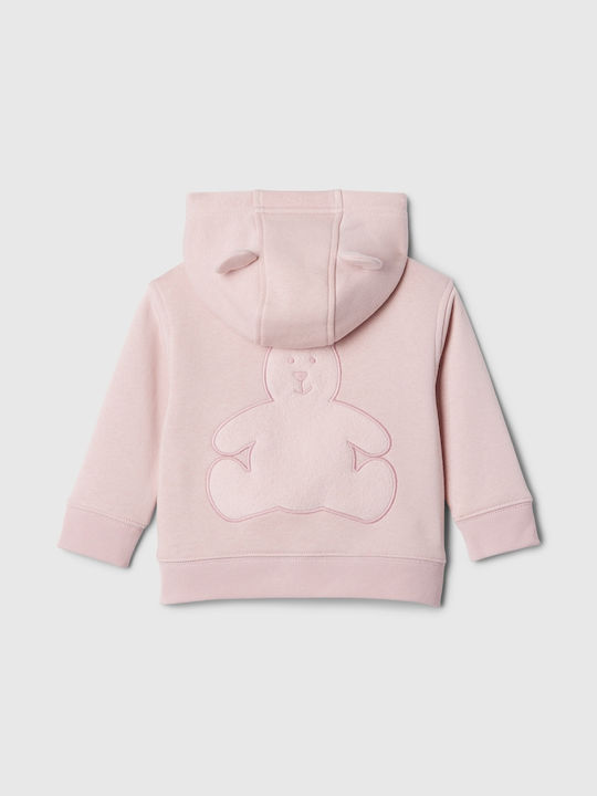 GAP Kids Sweatshirt Cardigan Pink