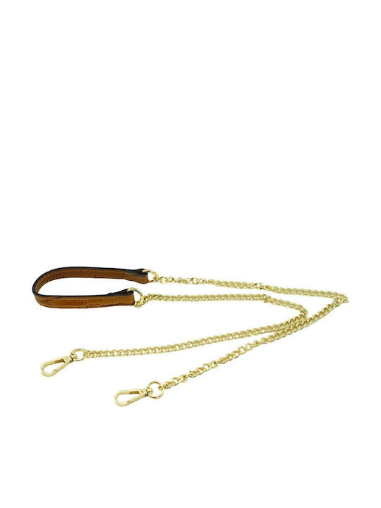 De piele Geantă de damă Crossbody Tabac maro
