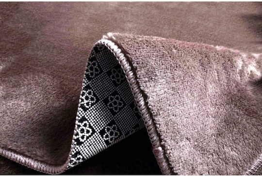 Eco-Carpet Cordoba Αντιολισθητικό Γούνινο με Κρόσια 160x200cm Γκρεζ