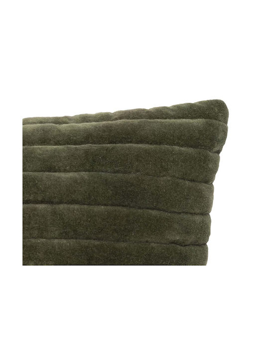 Atmosphera Sofa Cushion Fleece Green 45x45cm.