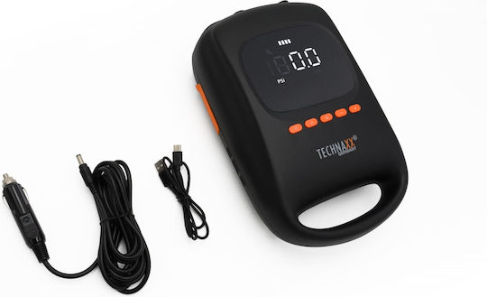 Technaxx Elektrische Pumpe für Aufblasbare 12V / 5V Schwarz