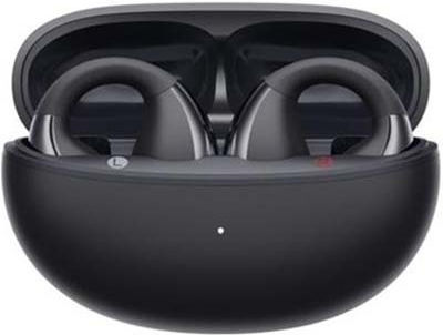 QCY Crossky C30 Open Ear Bluetooth Handsfree Earphones with Sweat Resistance and Charging Case Black