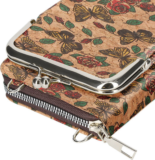 Geantă Laptop Avizar Design Fluture Buzunar Dublu pentru Monede Multicolor