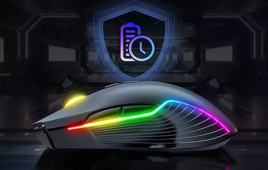 Onikuma CW905 Ασύρματο RGB Gaming Ποντίκι 3600 DPI Μαύρο