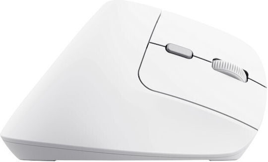 Trust Bayo II Kabellos Ergonomisch Vertikal Maus Weiß