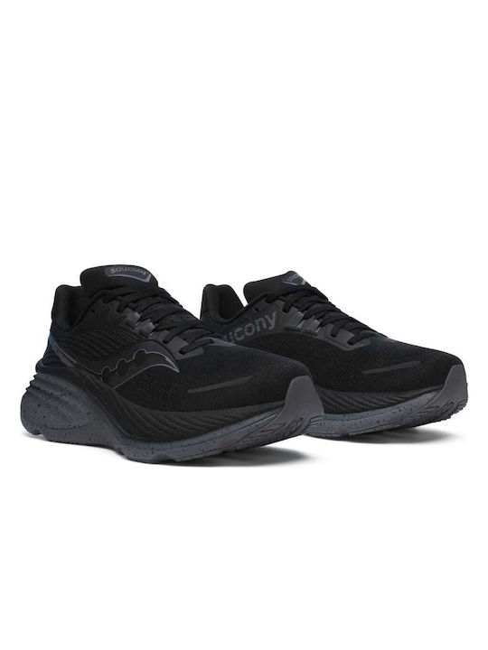 Saucony Hurricane 24 Sport Shoes Running Black / Shadow