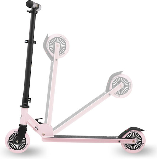HyperMotion Kinderroller Klappbar Willy 2-Rad für 3+ Jahre alt Jahre Rosa