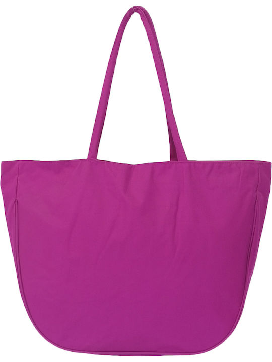 MI-TU Exclusive Stoff Strandtasche Fuchsia