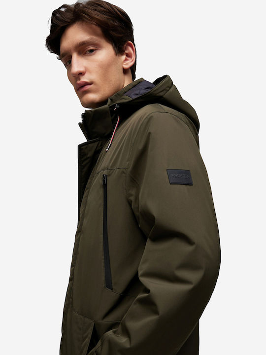 H-xtech Winter Jacke Parka Dark Green