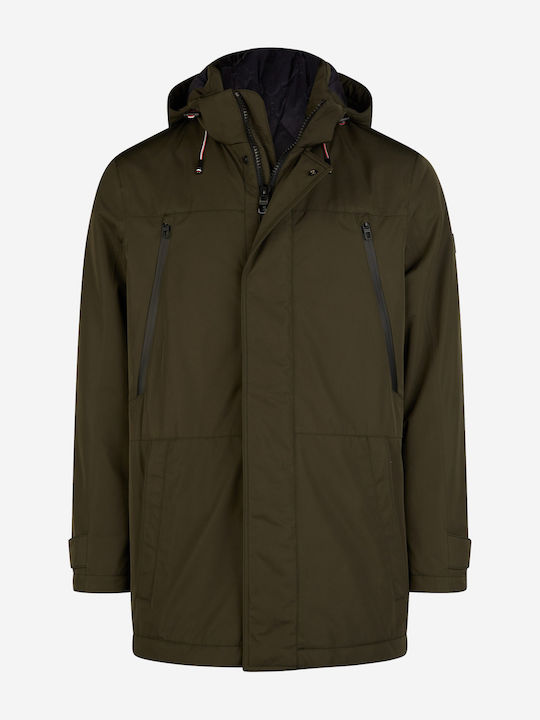 H-xtech Winter Jacke Parka Dark Green