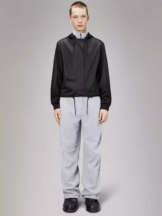 String Jacke Wasserdicht Black